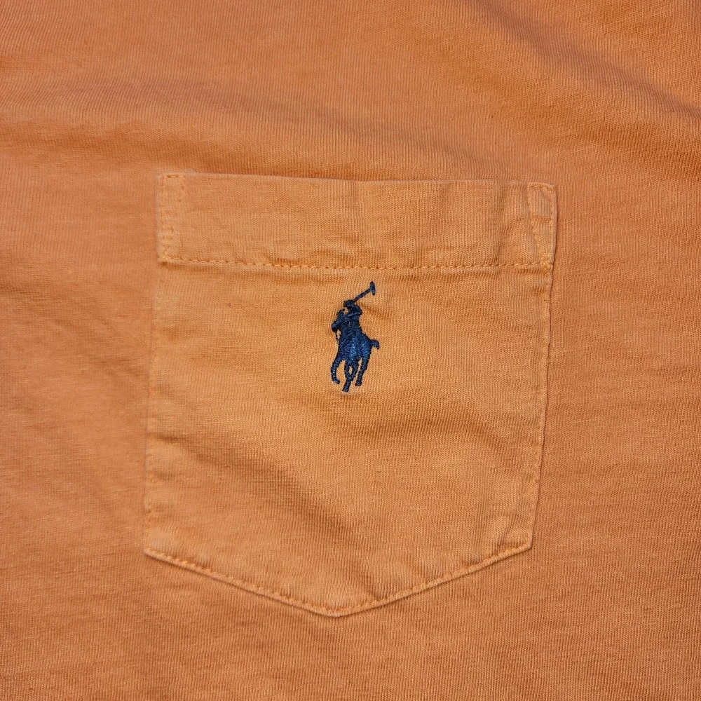Polo Ralph Lauren Men's XXL 2XL Orange Classic Fit Polo Shirt